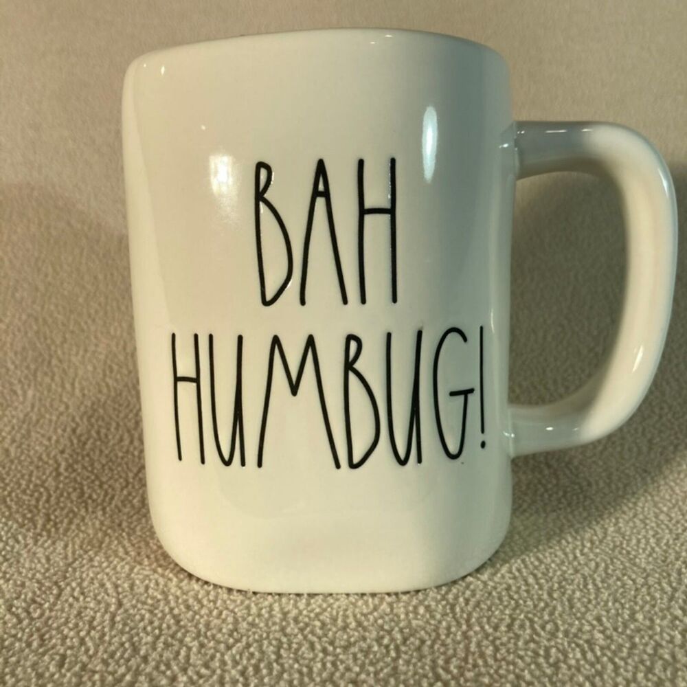 Rae Dunn Mug Bah Humbug! Artisan Collection by Magenta Minimal Christmas